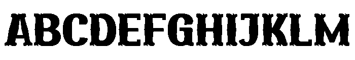 YAKSOMTRIAL Regular Font UPPERCASE
