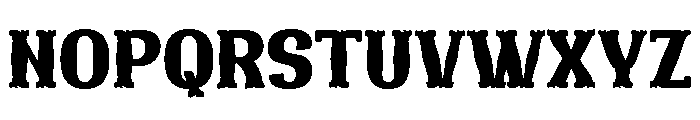 YAKSOMTRIAL Regular Font UPPERCASE