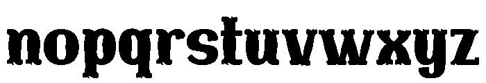 YAKSOMTRIAL Regular Font LOWERCASE