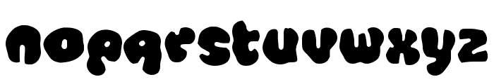 Yabadeo Font LOWERCASE