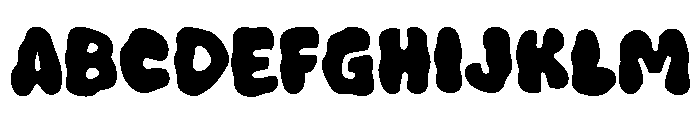 Yabaleya Font UPPERCASE
