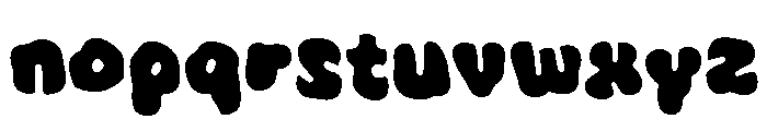 Yabaleya Font LOWERCASE