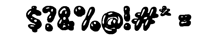 Yabamego Font OTHER CHARS