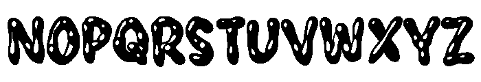 Yabamego Font UPPERCASE
