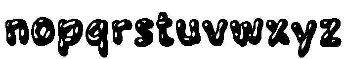 Yabamego Font LOWERCASE
