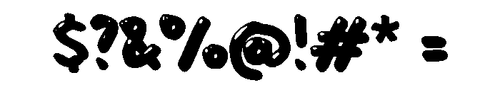 Yabateyo Font OTHER CHARS