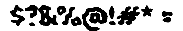 Yabehango Font OTHER CHARS