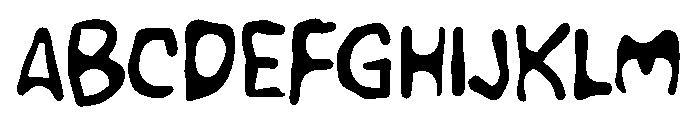 Yaberbena Font UPPERCASE