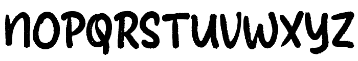 Yabiary Script Font UPPERCASE