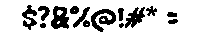 Yabiosound Font OTHER CHARS