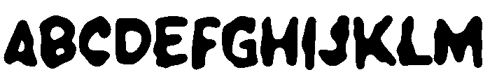 Yabiosound Font UPPERCASE
