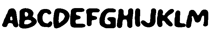 Yabonelist Font UPPERCASE