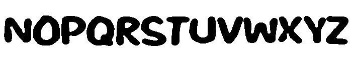 Yabonelist Font UPPERCASE