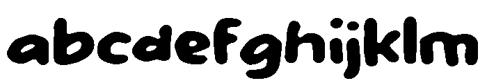 Yabonelist Font LOWERCASE
