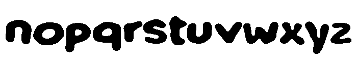 Yabonelist Font LOWERCASE