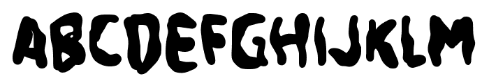 Yabosy Font UPPERCASE