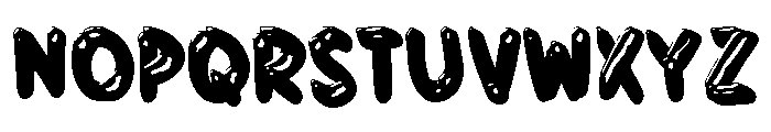 Yabotenga Font UPPERCASE