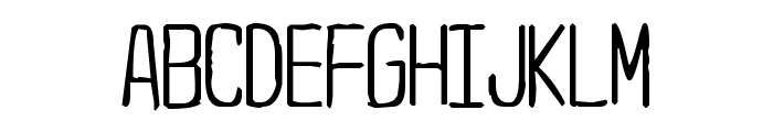 Yachting Type Font UPPERCASE