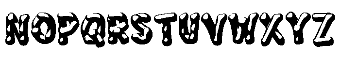Yadonat Font UPPERCASE