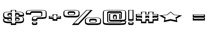 Yadou-Regular Font OTHER CHARS
