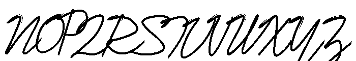 Yaeba Font UPPERCASE