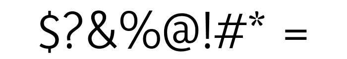 Yaldevi Colombo Regular Font OTHER CHARS