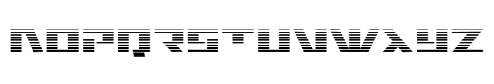 Yamato Class Gradient Font LOWERCASE