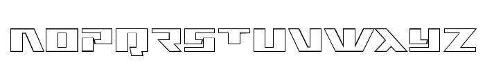 Yamato Class Outline Font LOWERCASE