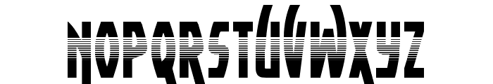Yankee Clipper Halftone Font LOWERCASE