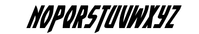 Yankee Clipper Super-Italic Font UPPERCASE