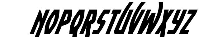 Yankee Clipper Super-Italic Font LOWERCASE