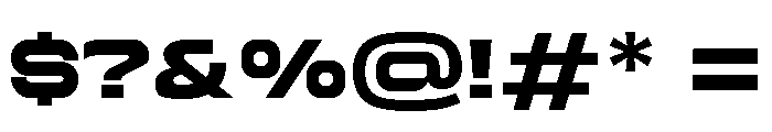 Yapari Trial ExtBd Exp Font OTHER CHARS