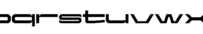 Yapari Trial ExtBd Ext Font LOWERCASE