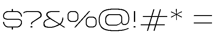 Yapari Trial ExtLt Ext Font OTHER CHARS