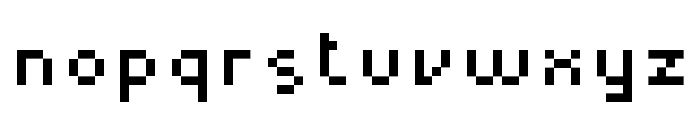 Yapix Font LOWERCASE