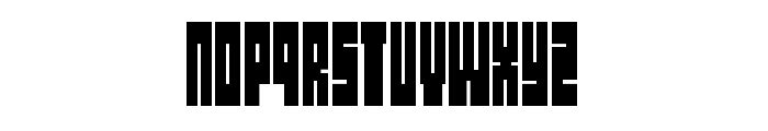 Yazo Font LOWERCASE