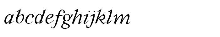 Yan Series 333 JY OSF Italic Font LOWERCASE