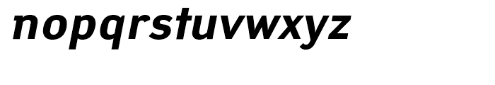 Yanus Bold Italic Font LOWERCASE