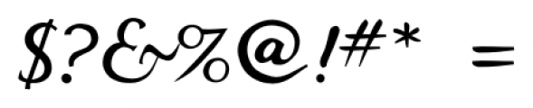 Yan 333 Pro Italic Font OTHER CHARS