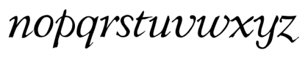 Yan 333 Pro Italic Font LOWERCASE