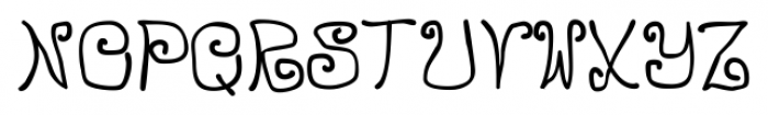 Yargo JNL Regular Font UPPERCASE