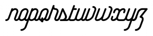 Yasemin Bold Italic Font LOWERCASE