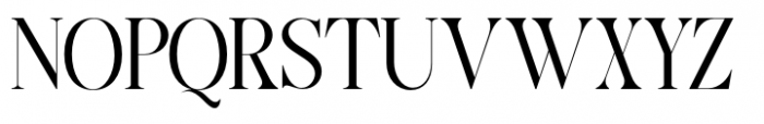 Yagi Regular Font UPPERCASE