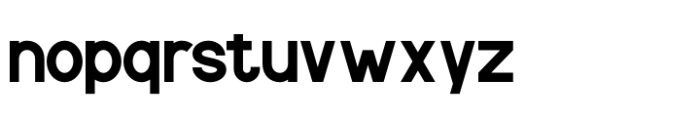 Yaikali Regular Font LOWERCASE