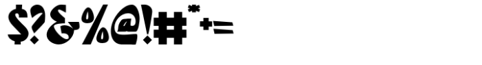 Yalla Arabic Font OTHER CHARS