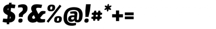 Yalta Sans Pro Black Italic Font OTHER CHARS