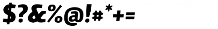 Yalta Sans Std Black Italic Font OTHER CHARS