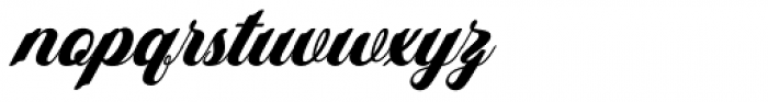 Yamada Italic Font LOWERCASE