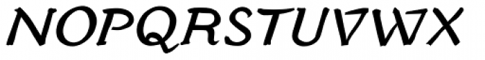 Yan 333 Pro Bold Italic Font UPPERCASE
