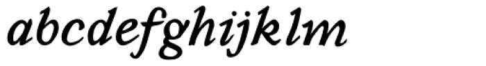 Yan Newstyle JY Bold Italic Font LOWERCASE